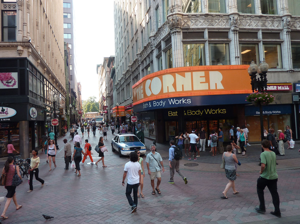 Downtown Crossing, Boston, MA One of my fav places to walk